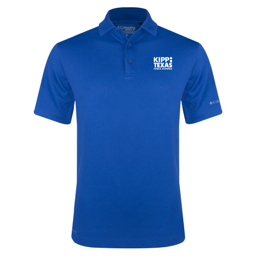 Columbia Royal Omni Wick Drive Polo-KIPP Texas Stacked Logo