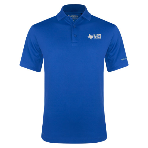 Columbia Royal Omni Wick Drive Polo-KIPP Texas Stacked Logo