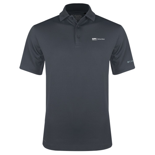 Columbia Charcoal Omni Wick Drive Polo-Online Store