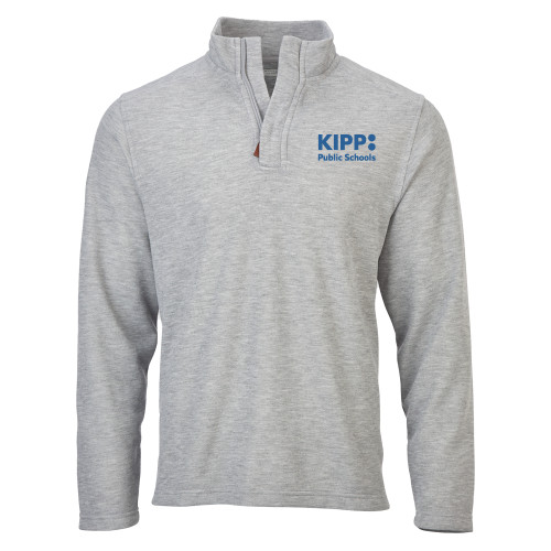 Boxercraft Oxford Grey Heather Sullivan 1/4 Zip-KIPP Public Schools