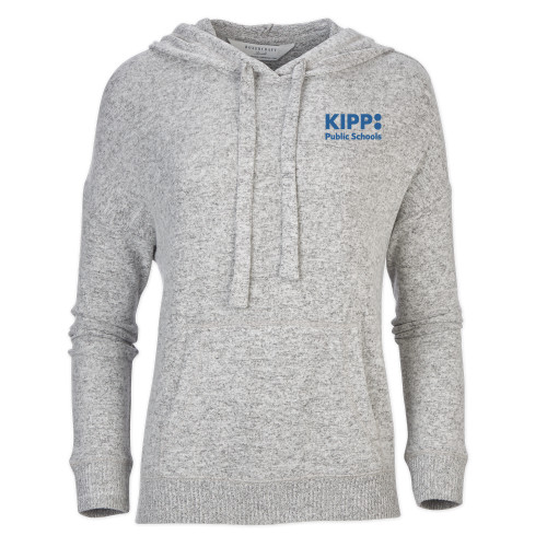 Boxercraft Womens Oxford Grey Heather Cuddle Soft Hoodie-KIPP Public Schools