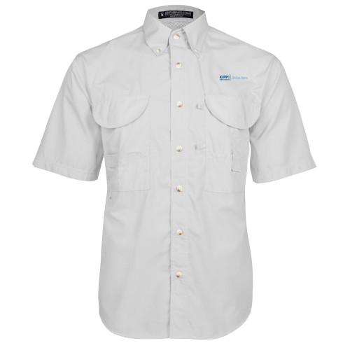 White Fishing Shirt Performance Short Sleeve-Online Store