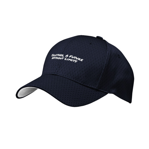 Navy Pro Mesh Structured Hat-Tagline