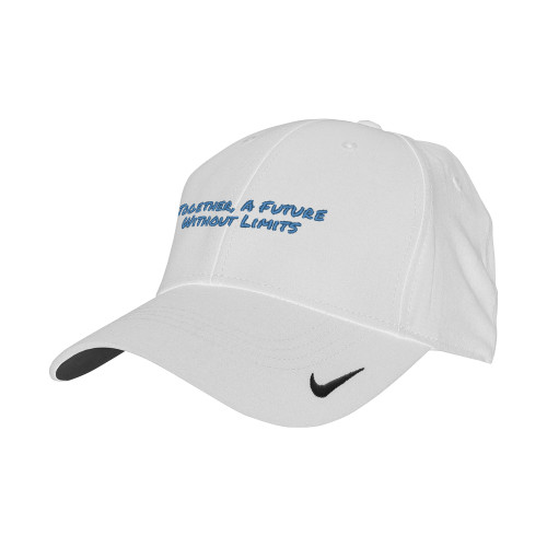 Nike White Swoosh Legacy 91 Hat-Tagline