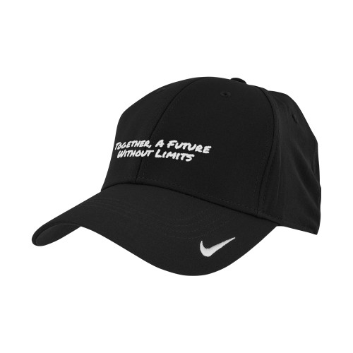 Nike Black Swoosh Legacy 91 Hat-Tagline