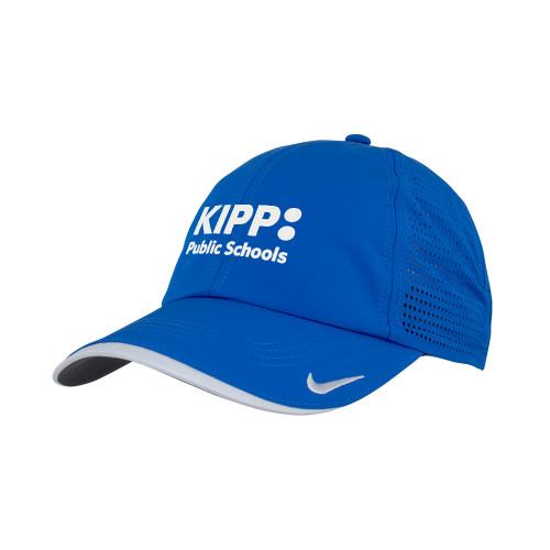 Nike Royal Dri Fit Perforated Hat-KIPP Public Schools