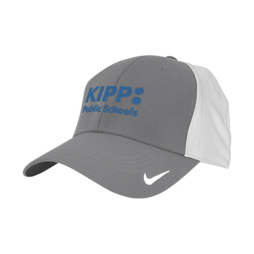 Nike Charcoal/White Swoosh Legacy 91 Hat-KIPP Public Schools
