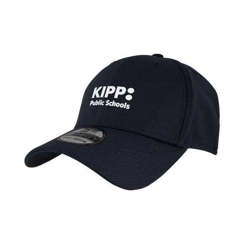 New Era Navy Diamond Era 39Thirty Stretch Fit Hat-KIPP Public Schools