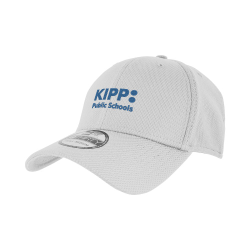 New Era White Diamond Era 39Thirty Stretch Fit Hat-KIPP Public Schools