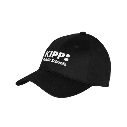 Youth Black Pro Style Hat-KIPP Public Schools