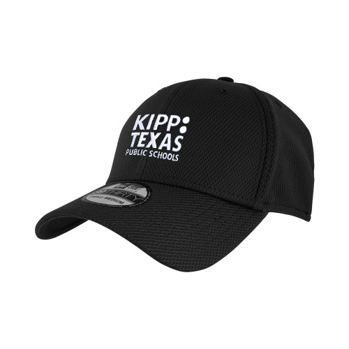 New Era Black Diamond Era 39Thirty Stretch Fit Hat-KIPP Texas Stacked Logo