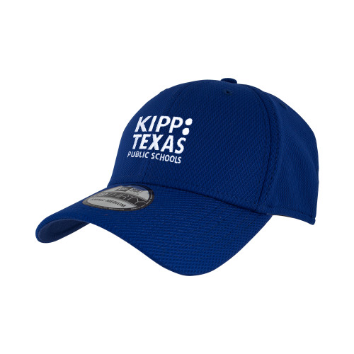 New Era Royal Diamond Era 39Thirty Stretch Fit Hat-KIPP Texas Stacked Logo