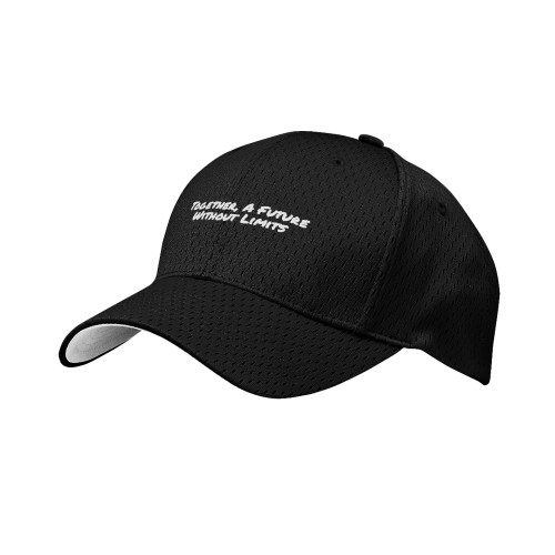 Black Pro Mesh Structured Hat-Tagline