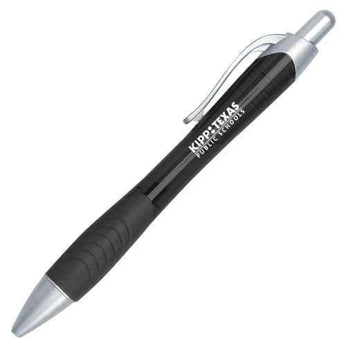Metallic Mykonos Black Pen-KIPP Texas Flat Logo
