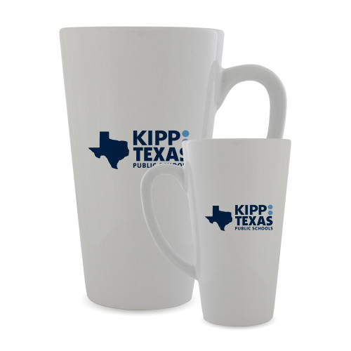Full Color Latte Mug 17oz-KIPP Texas Stacked Logo