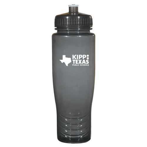 Spectrum Charcoal Sport Bottle 28oz-KIPP Texas Stacked Logo