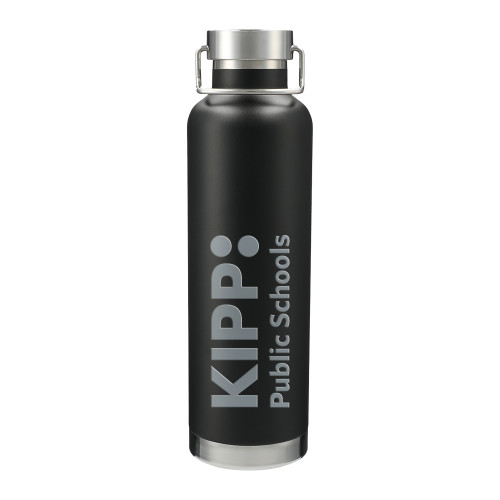 Thor Copper Vacuum Insulated Black Bottle 32oz-KIPP Public Schools Engraved