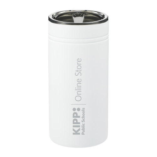 Sherpa Vacuum White Tumbler & Insulator 12oz-Online Store Engraved