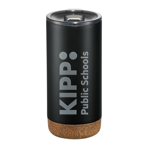 Valhalla Vacuum Insulated Black Tumbler 16oz-KIPP Public Schools Engraved