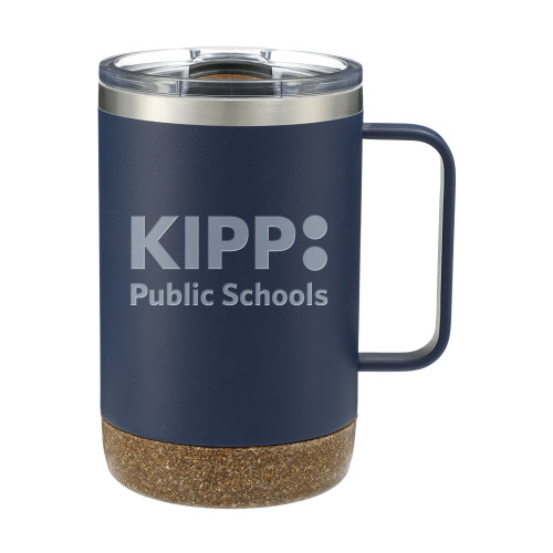 Valhalla Vacuum Insulated Camp Navy Mug 14oz-KIPP Public Schools Engraved