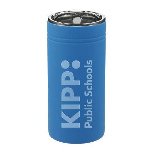 Sherpa Vacuum Blue Tumbler & Insulator 12oz-KIPP Public Schools Engraved