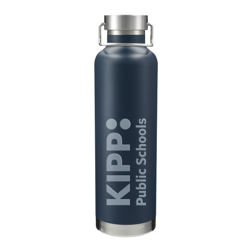 Thor Copper Vacuum Insulated Navy Bottle 32oz-KIPP Public Schools Engraved