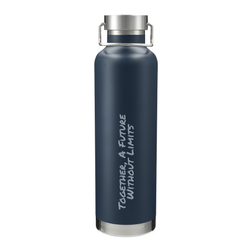 Thor Copper Vacuum Insulated Navy Bottle 32oz-Tagline Engraved