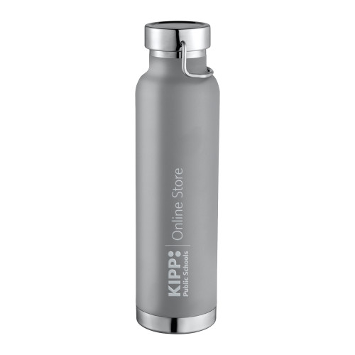 Thor Copper Vacuum Insulated Grey Bottle 22oz-Online Store Engraved