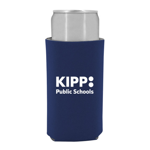 Slim Navy Can Holder-KIPP Public Schools