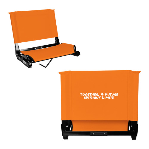 Stadium Chair Orange-Tagline