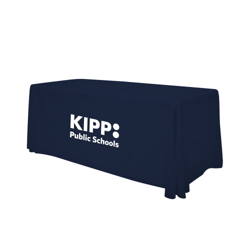 Navy 6 foot Table Throw-KIPP Public Schools