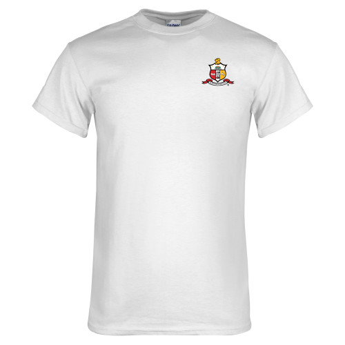 White T Shirt-Crest