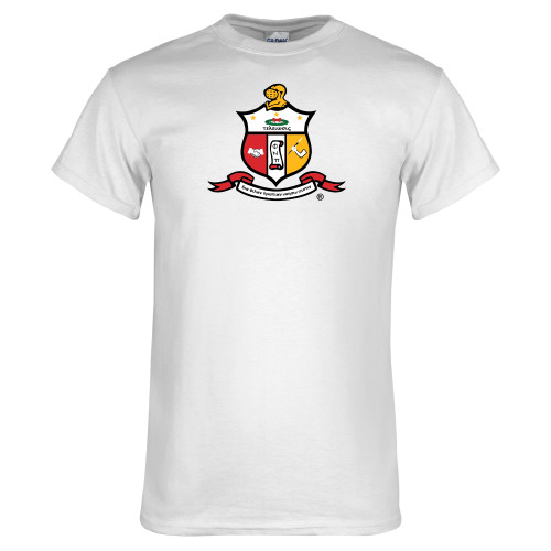 White T Shirt-Crest