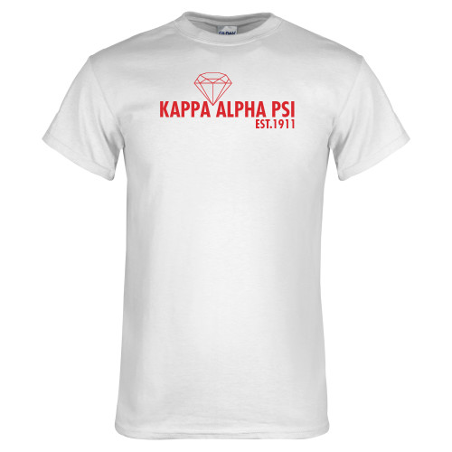 White T Shirt-Kappa Alpha PSI Est.1911
