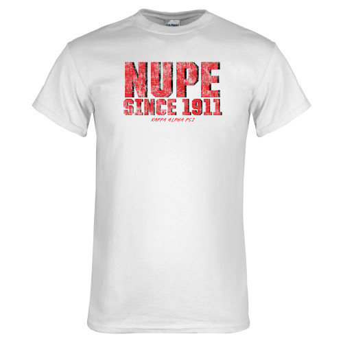 White T Shirt-Nupe Since 1911