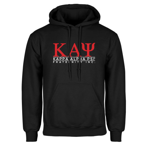 Black Fleece Hoodie-Kappa Alpha PSI Fraternity Inc Stacked