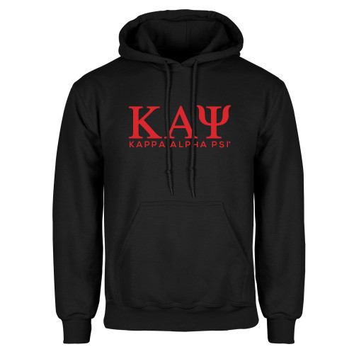 Black Fleece Hoodie-Greek Letters Kappa Alpha PSI