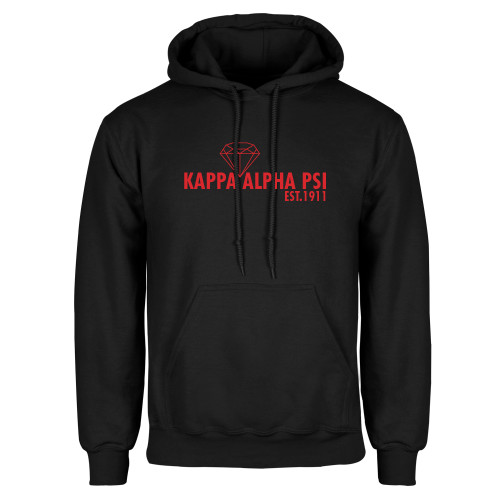 Black Fleece Hoodie-Kappa Alpha PSI Est.1911
