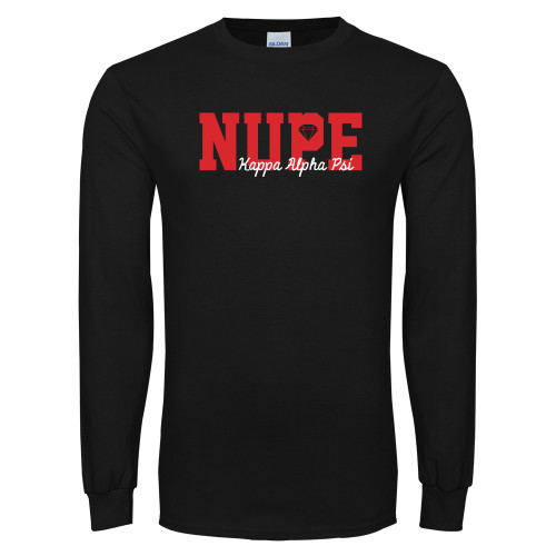 Black Long Sleeve T Shirt-Nope Kappa Alpha PSI