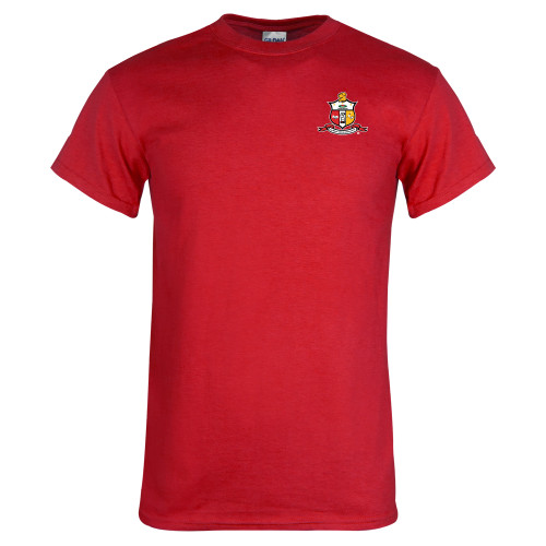 Red T Shirt-Crest