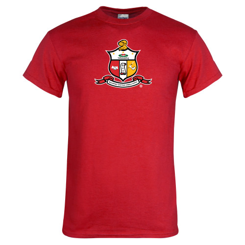 Red T Shirt-Crest