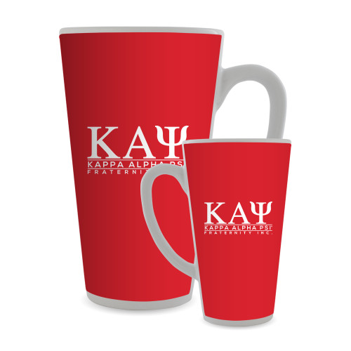 Full Color Latte Mug 17oz-Kappa Alpha PSI Fraternity Inc Stacked