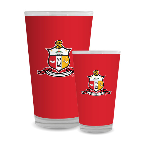 Full Color Glass 17oz-Crest