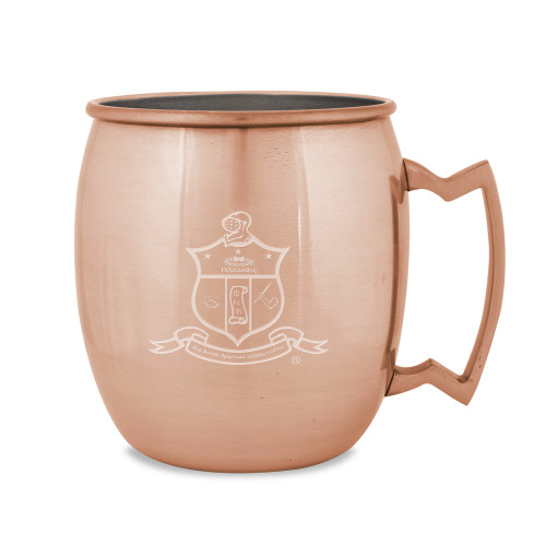 Copper Mug 16oz-Crest  Engraved