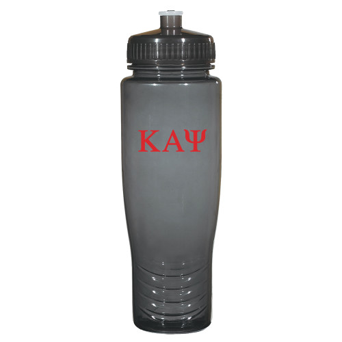 Spectrum Charcoal Sport Bottle 28oz-Greek Letters