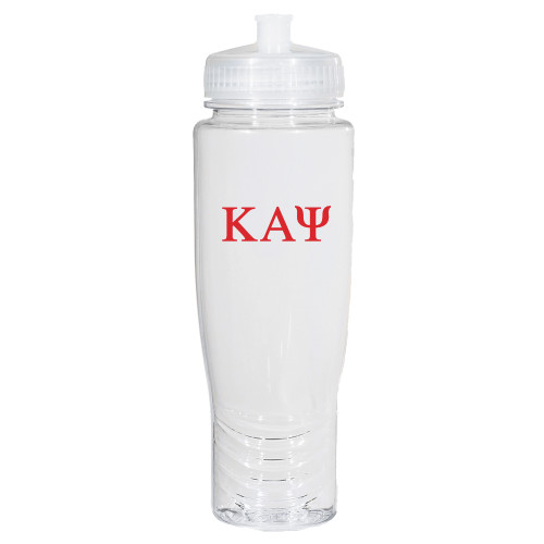 Spectrum Clear Sport Bottle 28oz-Greek Letters