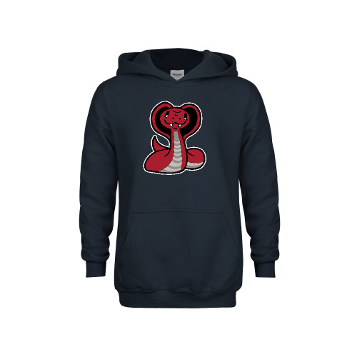  Youth Navy Fleece Hoodie - Baby Cobra