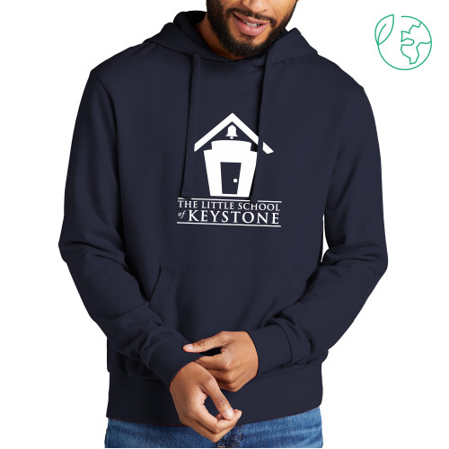  Allmade Navy Organic French Terry Pullover Hoodie - The Little School of Keystone
