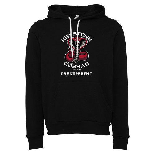  Bella + Canvas Black Fleece Hood - Grandparent