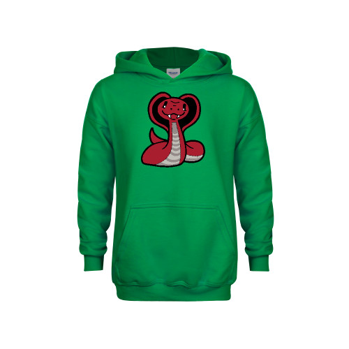  Youth Kelly Green Fleece Hoodie - Baby Cobra